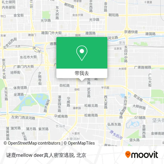 谜鹿mellow deer真人密室逃脱地图