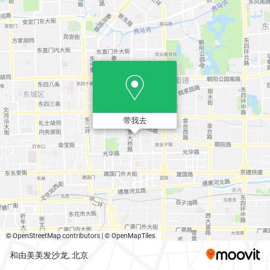 和由美美发沙龙地图