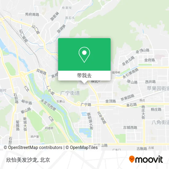欣怡美发沙龙地图