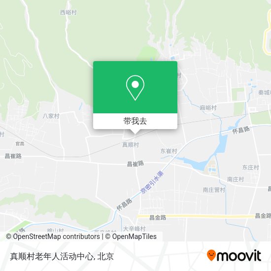 真顺村老年人活动中心地图