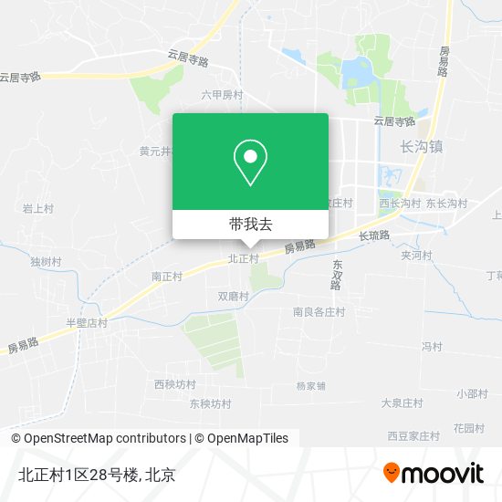 北正村1区28号楼地图