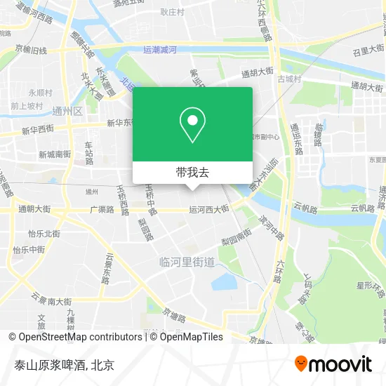 泰山原浆啤酒地图