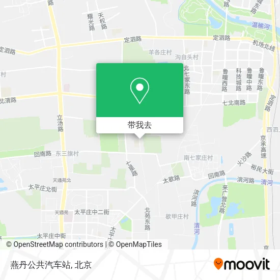 燕丹公共汽车站地图