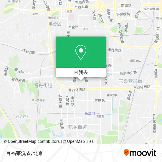 百福莱洗衣地图