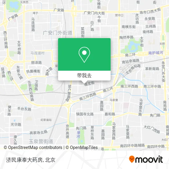 济民康泰大药房地图