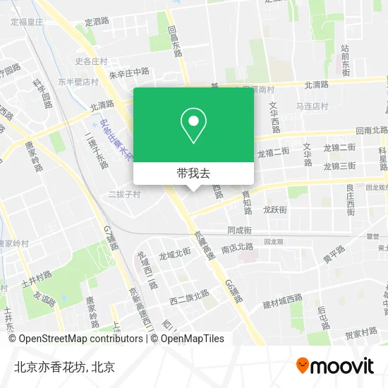 北京亦香花坊地图