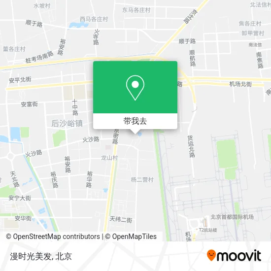 漫时光美发地图