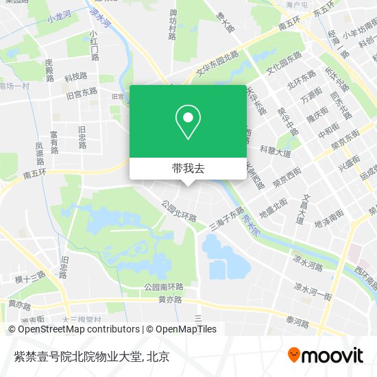 紫禁壹号院北院物业大堂地图