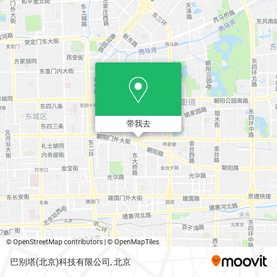 巴别塔(北京)科技有限公司地图