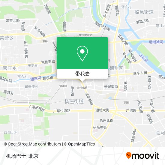 机场巴士地图