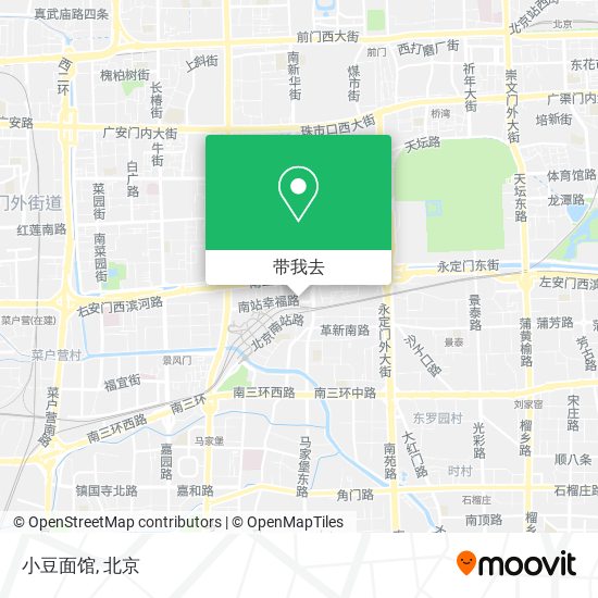 小豆面馆地图