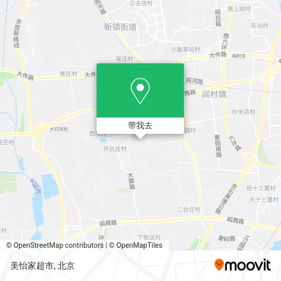 美怡家超市地图