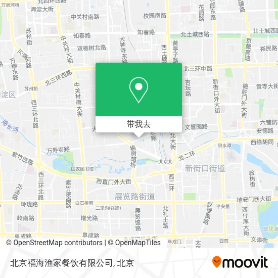北京福海渔家餐饮有限公司地图