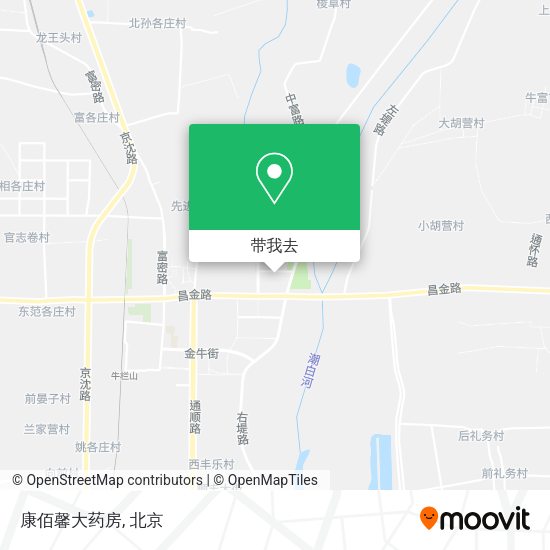 康佰馨大药房地图