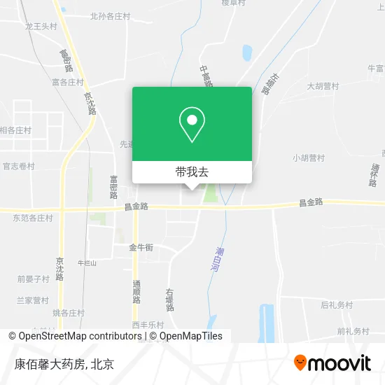 康佰馨大药房地图