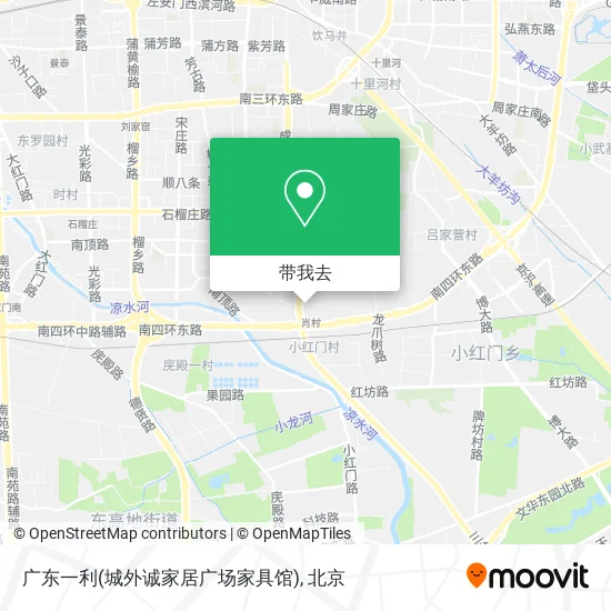广东一利(城外诚家居广场家具馆)地图