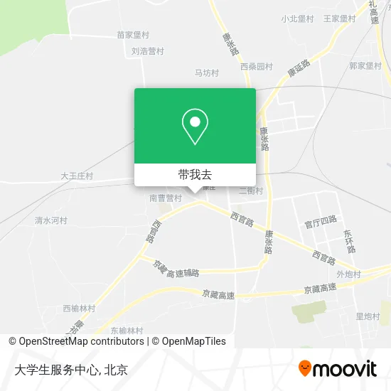 大学生服务中心地图