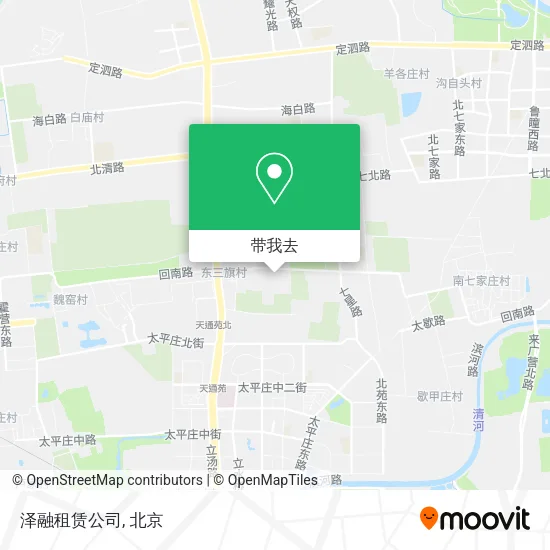 泽融租赁公司地图