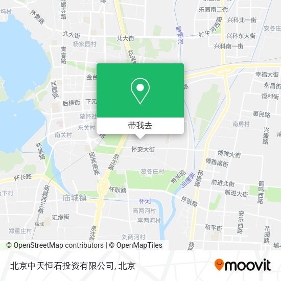北京中天恒石投资有限公司地图