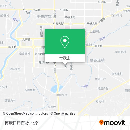 博康日用百货地图