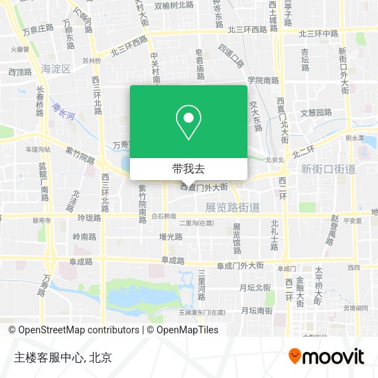 主楼客服中心地图