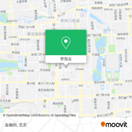 金融街地图