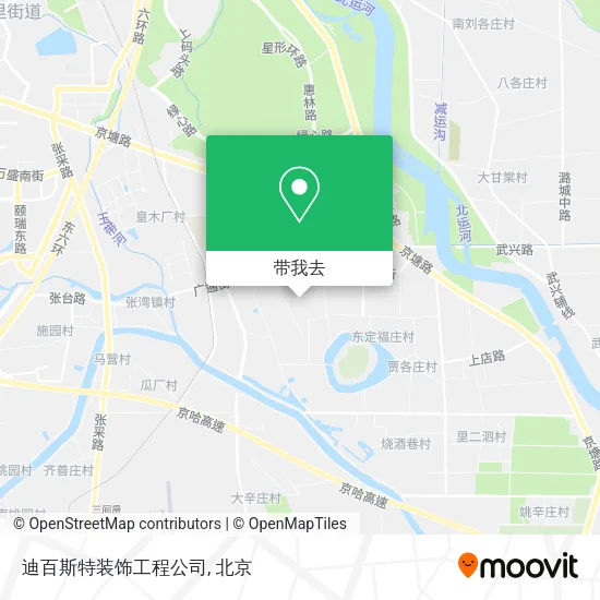 迪百斯特装饰工程公司地图