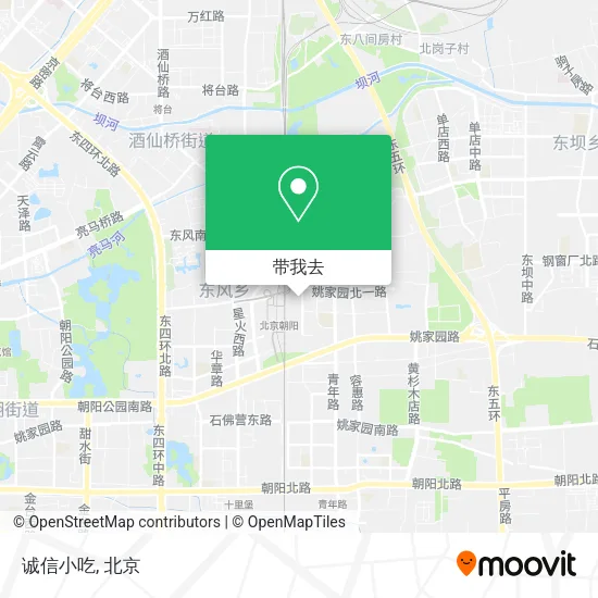 诚信小吃地图