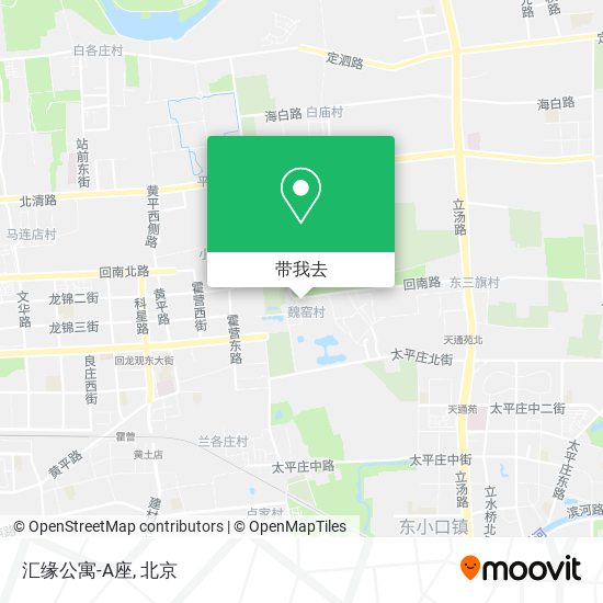 汇缘公寓-A座地图