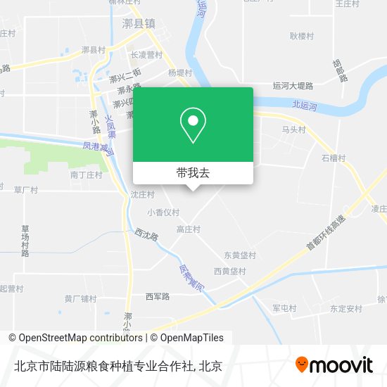 北京市陆陆源粮食种植专业合作社地图