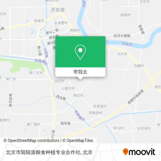 北京市陆陆源粮食种植专业合作社地图