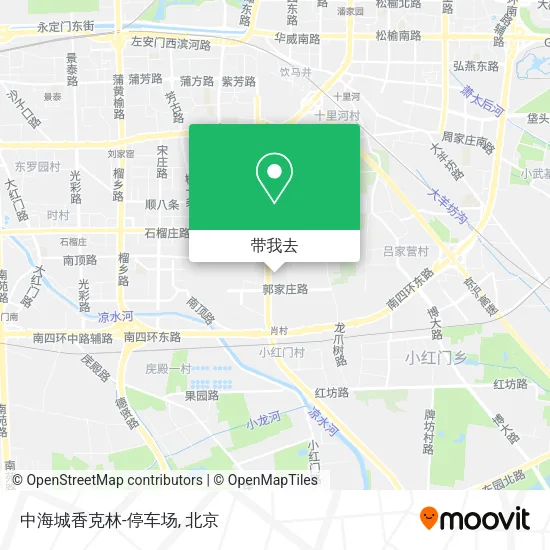 中海城香克林-停车场地图