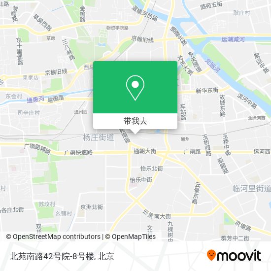 北苑南路42号院-8号楼地图