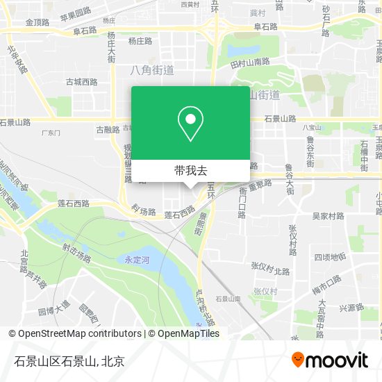 石景山区石景山地图