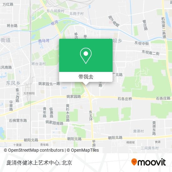 庞清佟健冰上艺术中心地图