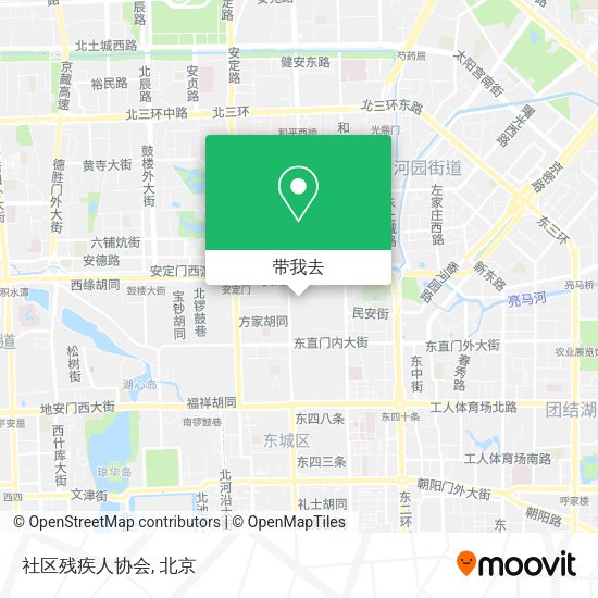 社区残疾人协会地图