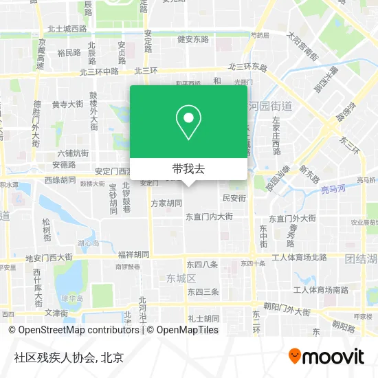 社区残疾人协会地图