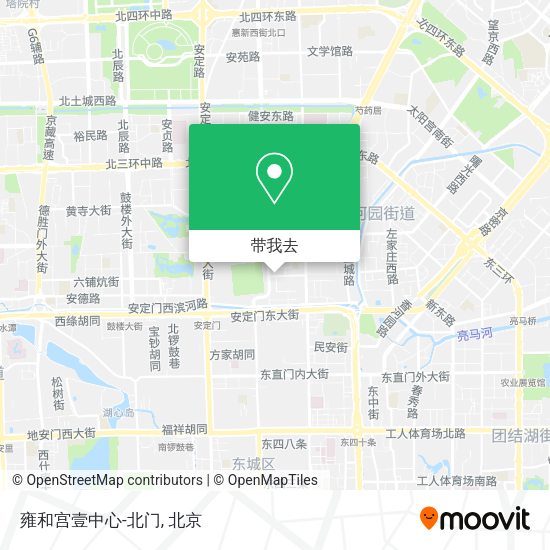 雍和宫壹中心-北门地图
