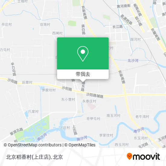 北京稻香村(上庄店)地图