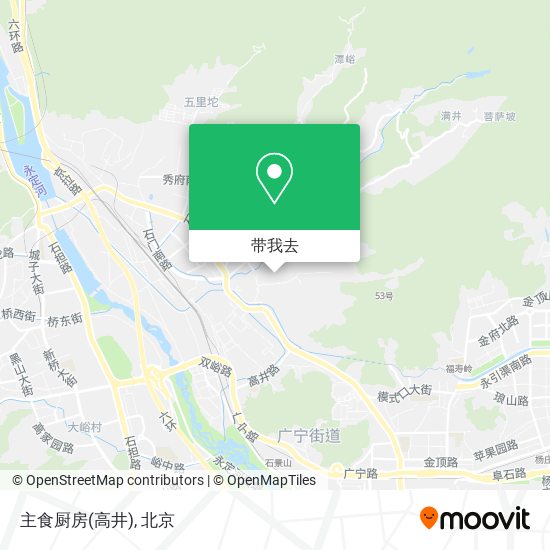 主食厨房(高井)地图