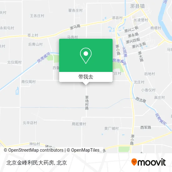 北京金峰利民大药房地图
