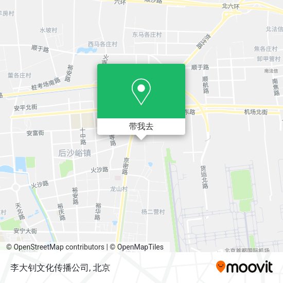 李大钊文化传播公司地图