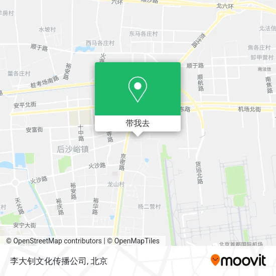 李大钊文化传播公司地图
