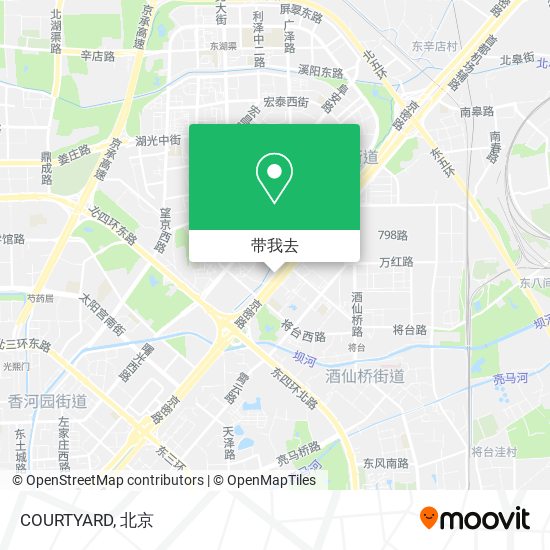COURTYARD地图