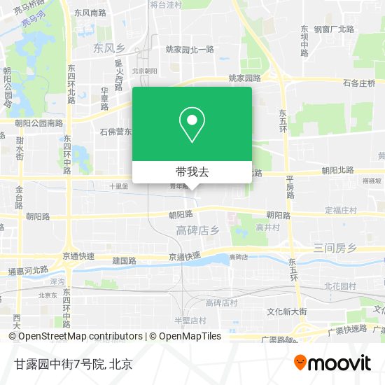 甘露园中街7号院地图