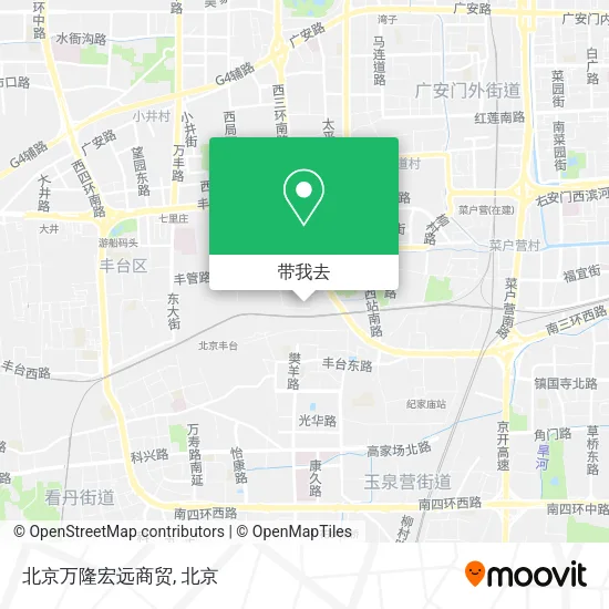 北京万隆宏远商贸地图