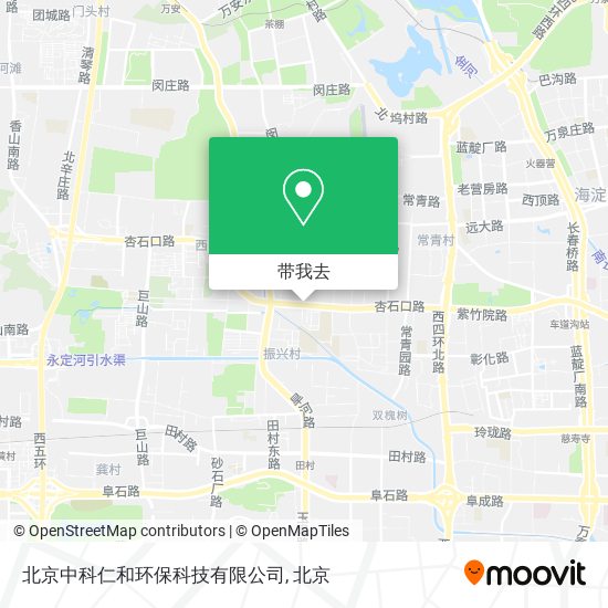 北京中科仁和环保科技有限公司地图