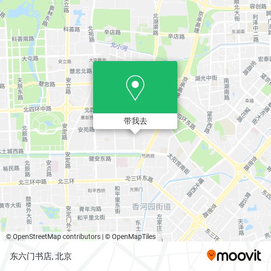 东六门书店地图