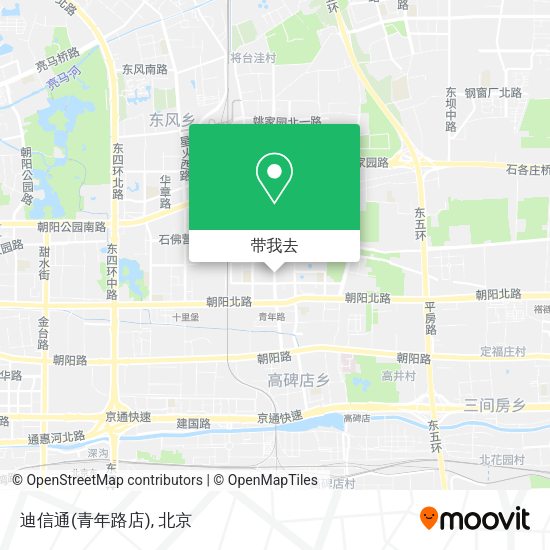 迪信通(青年路店)地图