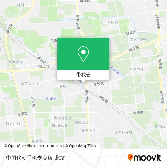 中国移动手机专卖店地图